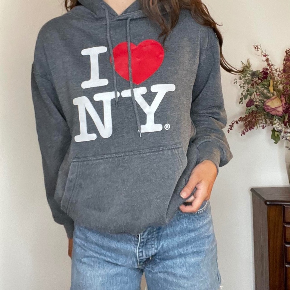 I Heart NY Grey Sweatshirt